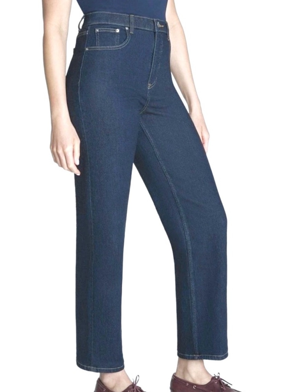 EUC SPANX SPANXshape Authentic 360 High Rise Straigh Leg Jeans Size 1X